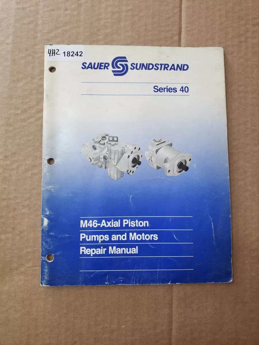 sauer danfoss m46 major repair manual