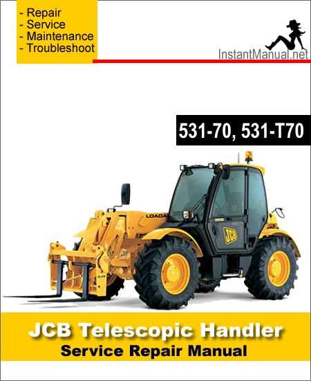 jcb telehandler repair manual