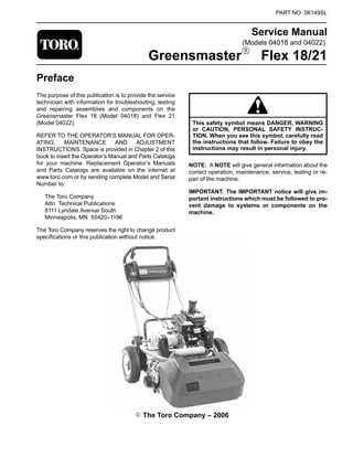 toro zero turn repair manual