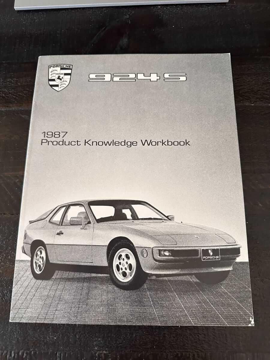 1987 porsche 924s repair manual