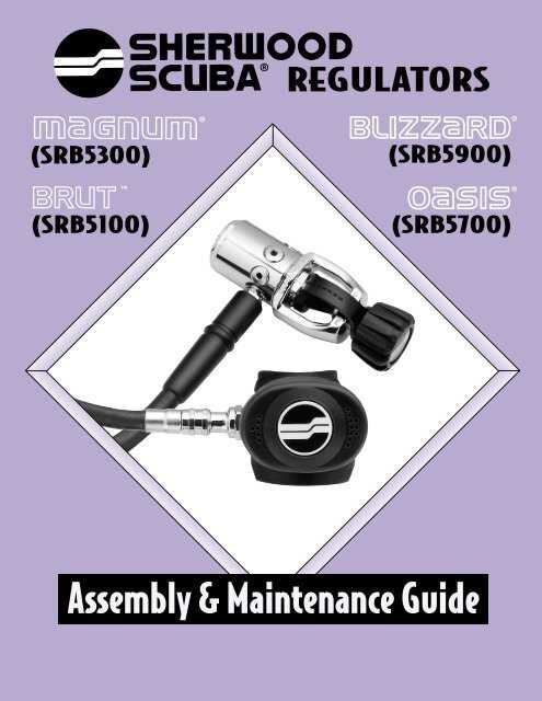 scuba regulator repair manual