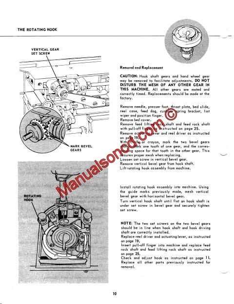 singer 201 repair manual