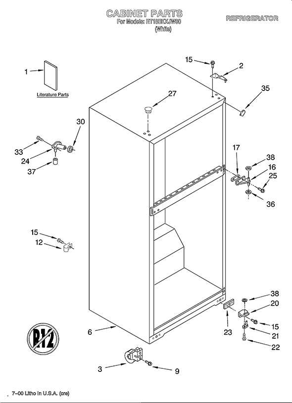 roper refrigerator repair manual