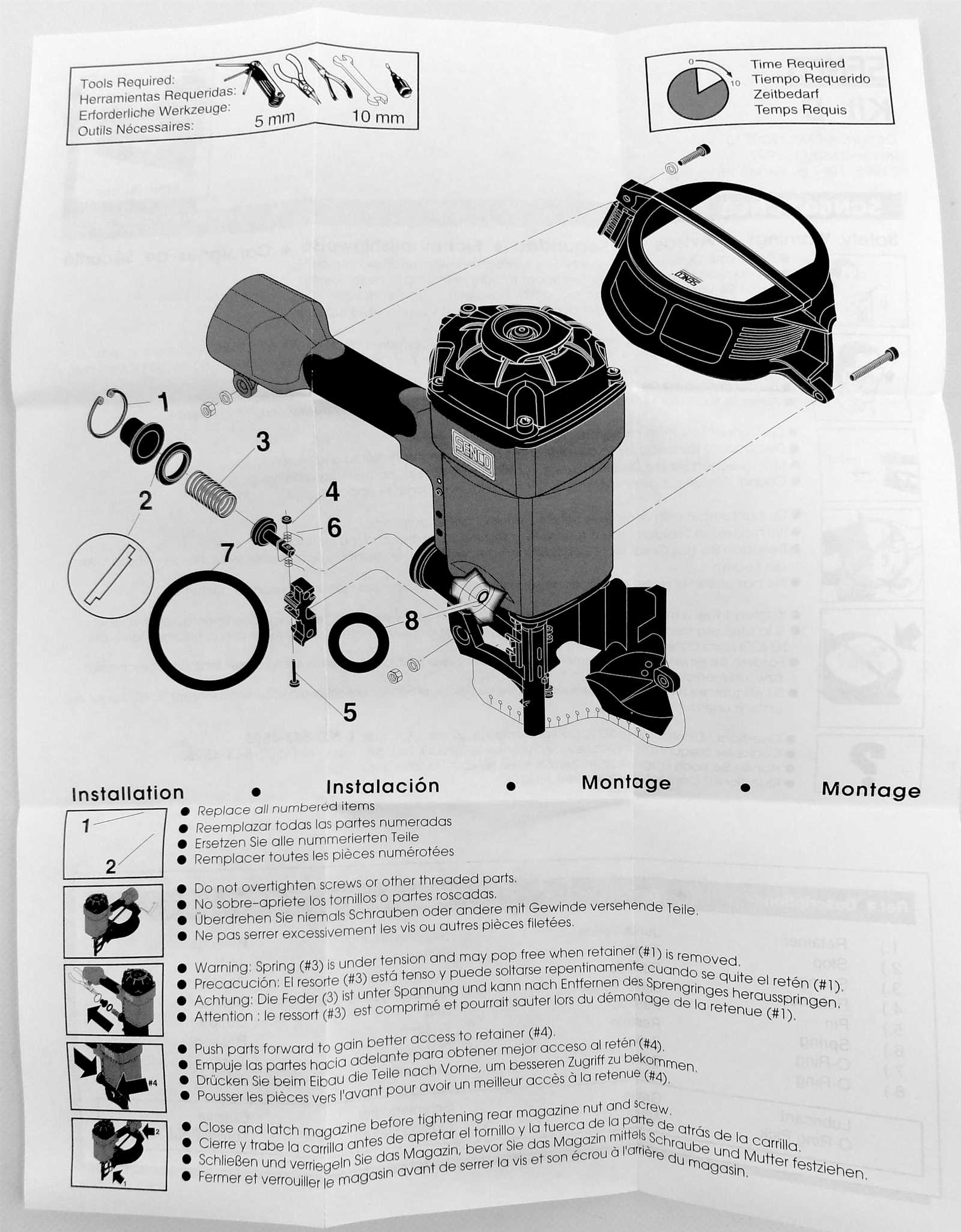 senco framepro 601 repair manual