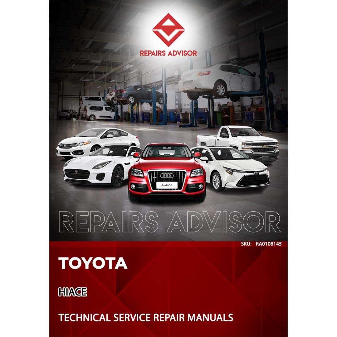 service repair manual toyota