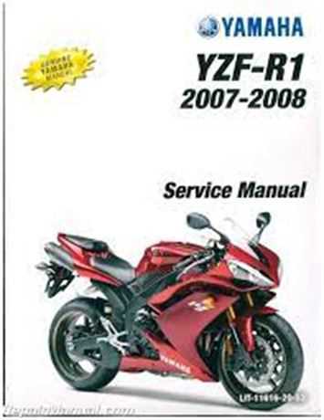 yamaha yzf r1 repair manual