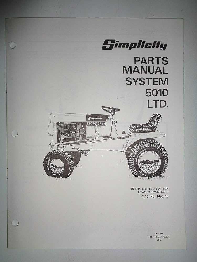 simplicity mower repair manual