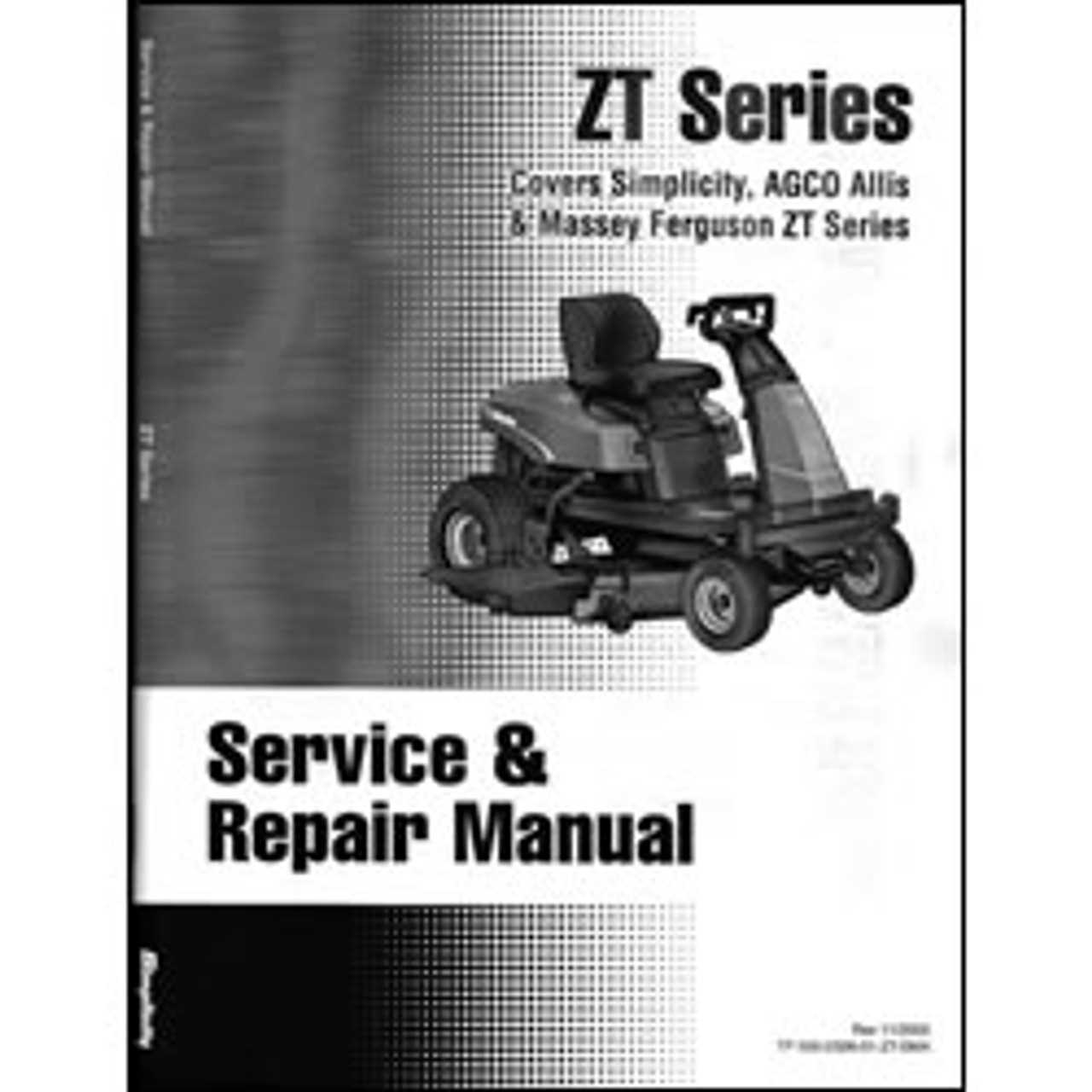 simplicity mower repair manual