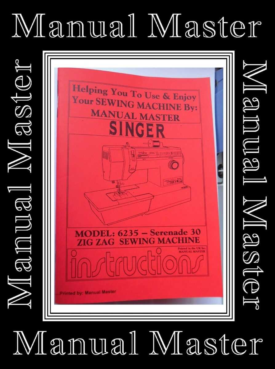 singer 6235 repair manual