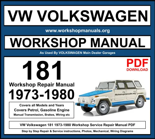 1974 vw beetle repair manual