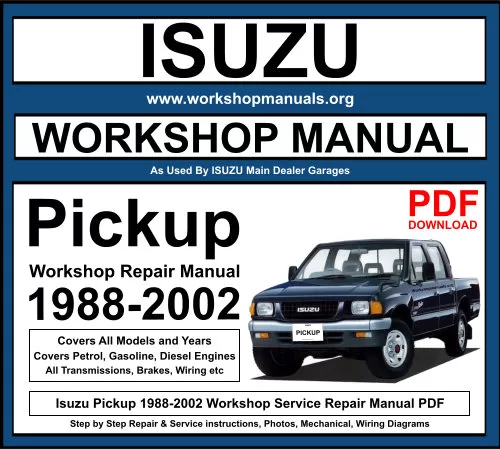 1990 isuzu trooper repair manual