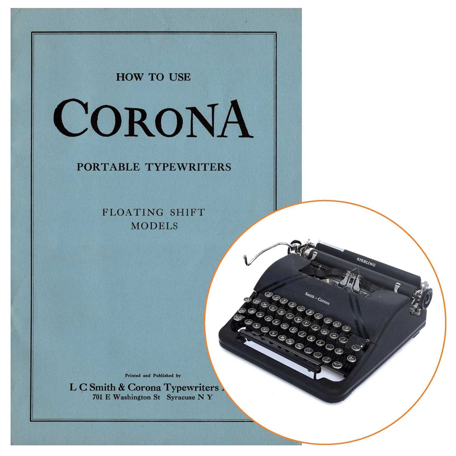 smith corona typewriter repair manual
