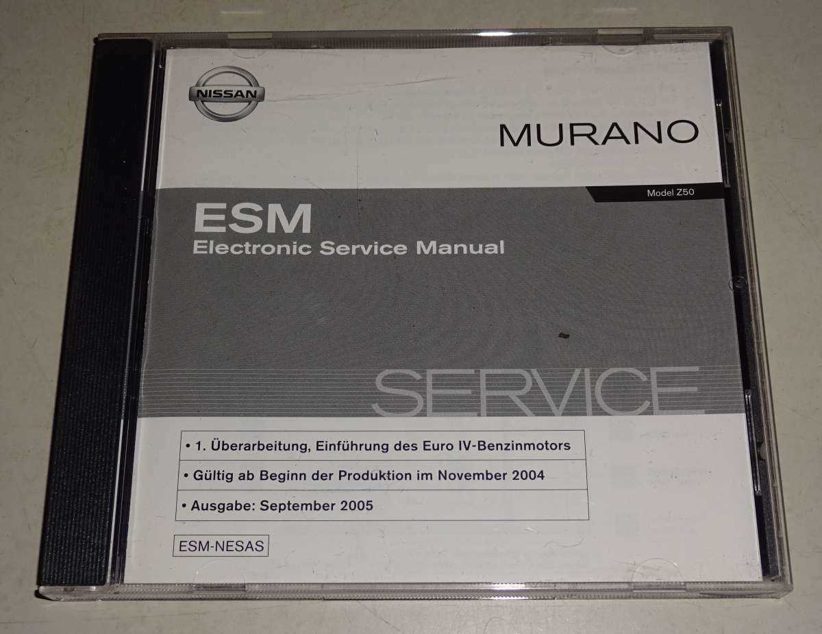 2005 nissan murano repair manual