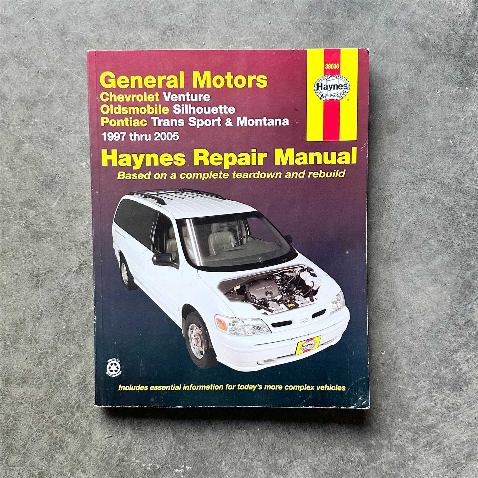 chevy venture 2001 repair manual