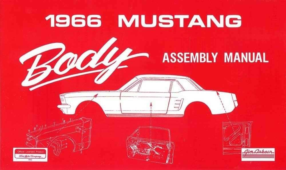 1966 ford mustang repair manual