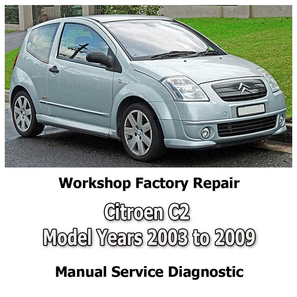 citroen c2 repair manual