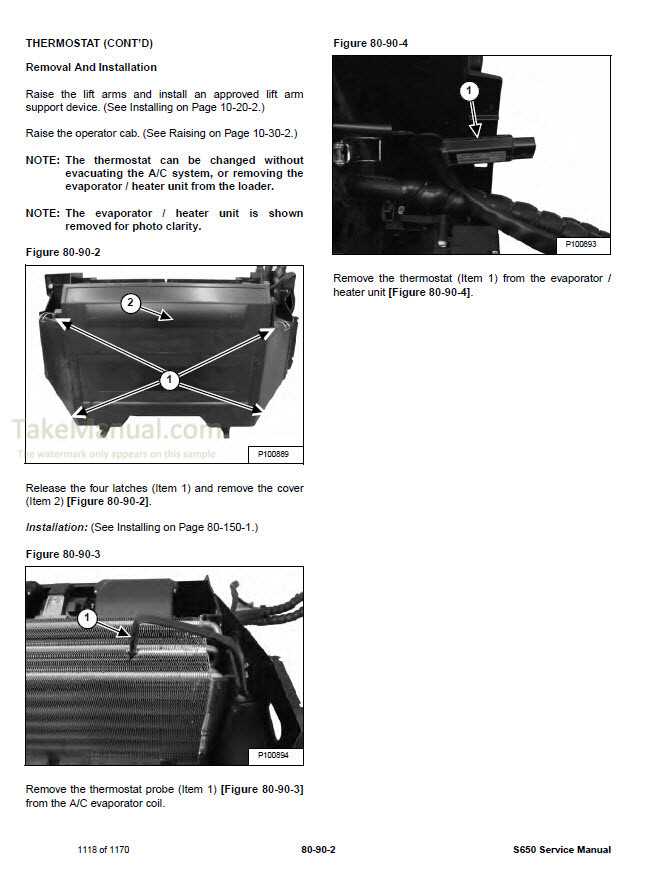 bobcat s650 repair manual