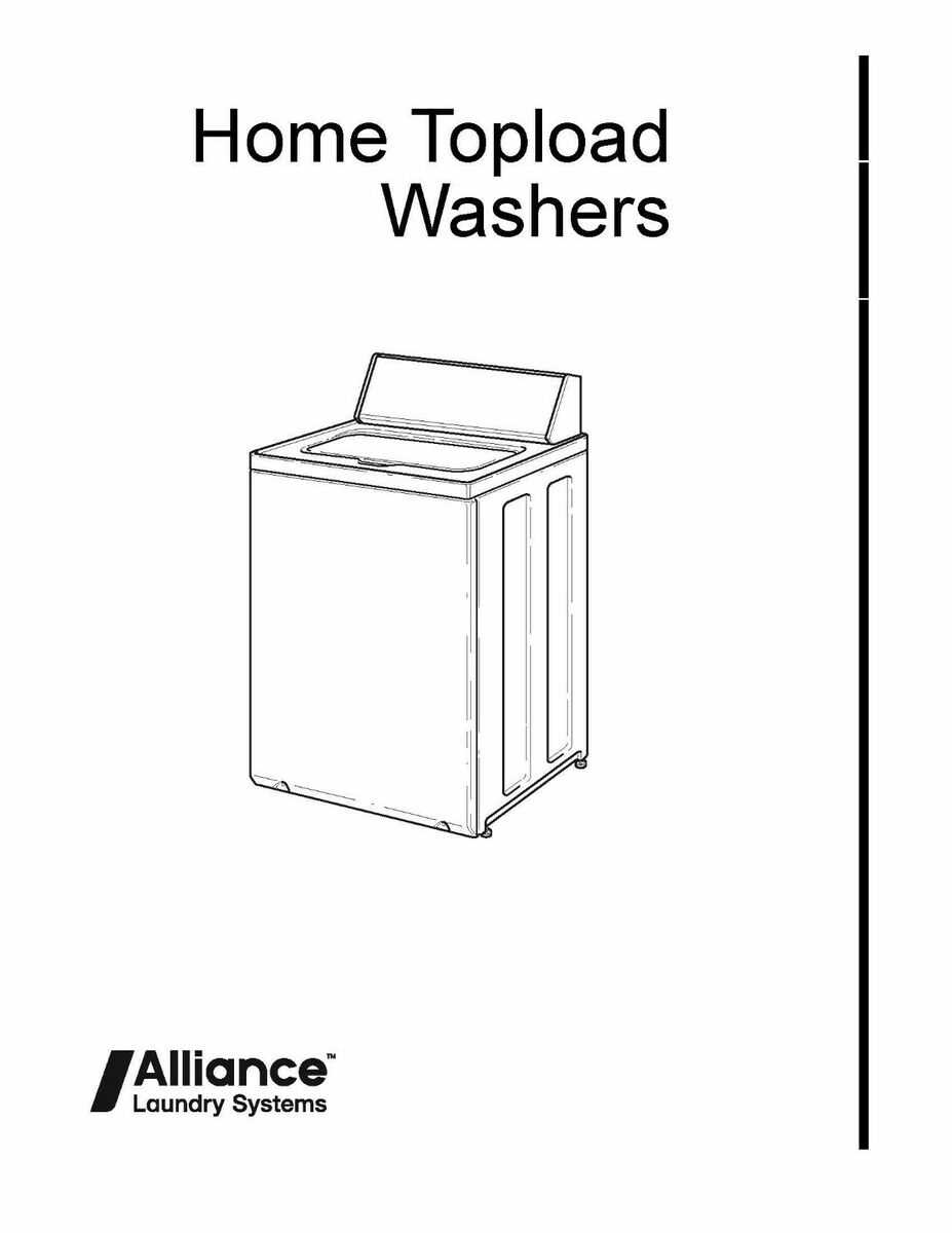 speed queen front load washer repair manual