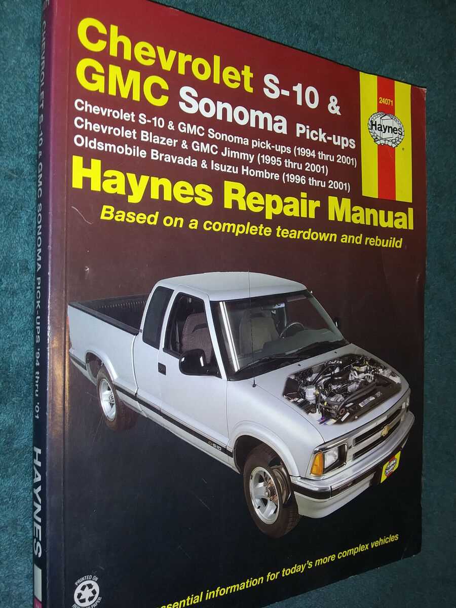 1996 gmc jimmy repair manual