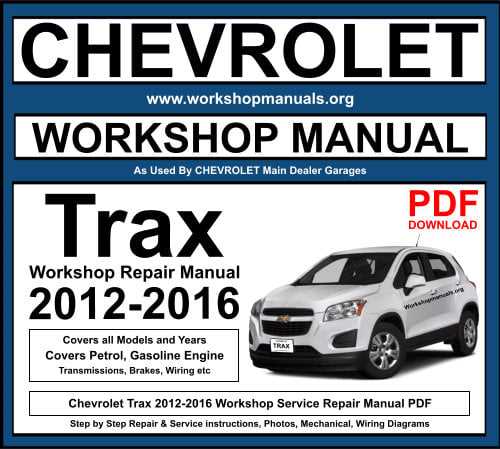 2015 chevy sonic repair manual