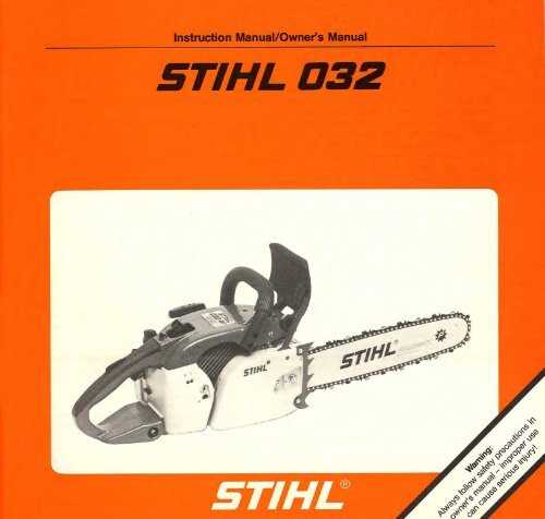 stihl 028 repair manual