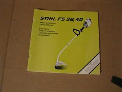 stihl fs44 repair manual