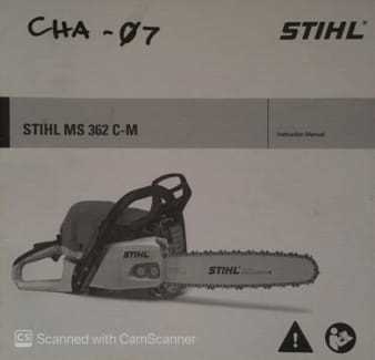 stihl ms 362 repair manual