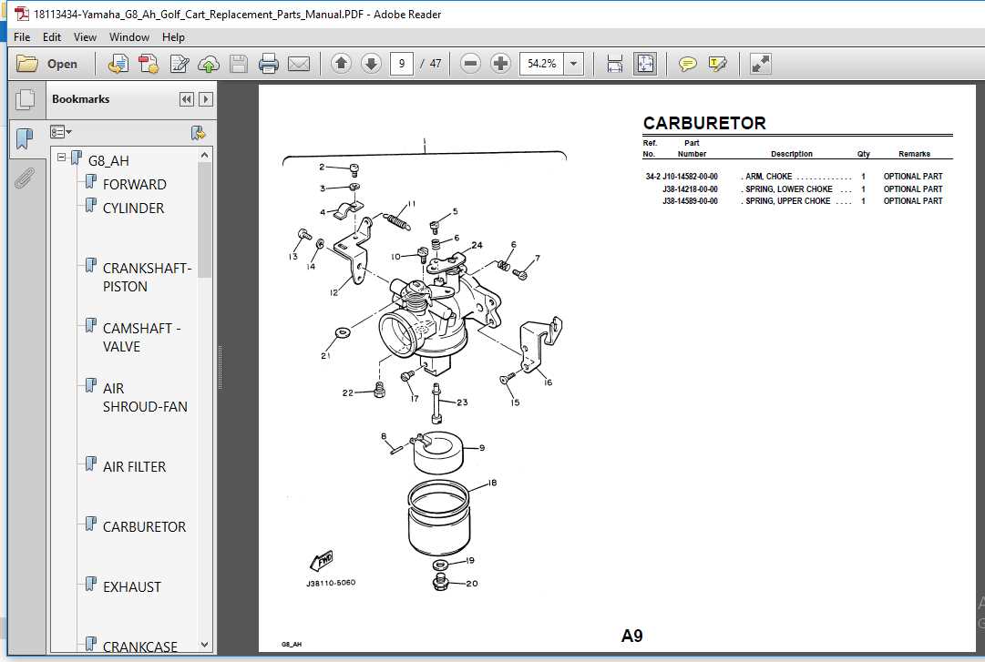 yamaha golf cart repair manual