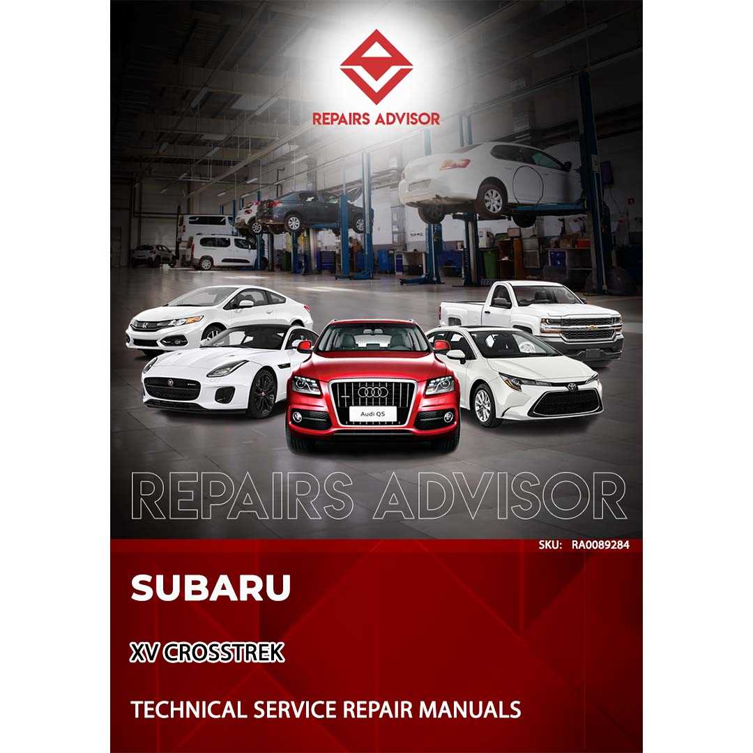 subaru crosstrek repair manual