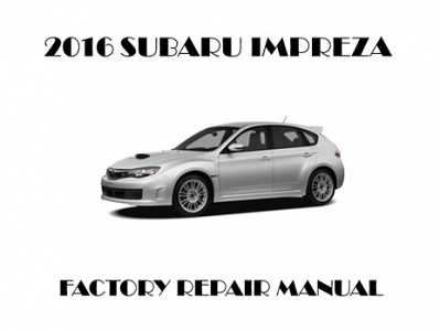 subaru repair manual impreza