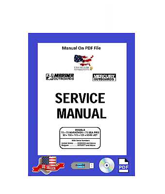 mercury boat motor repair manual