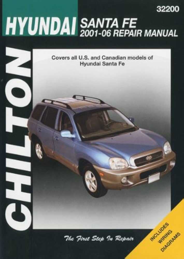 free hyundai santa fe repair manual