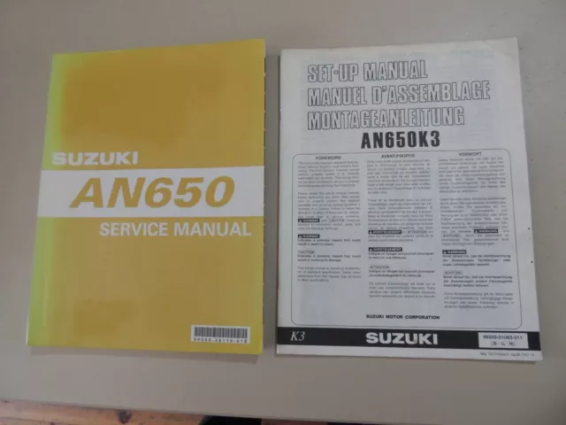 suzuki burgman 650 repair manual