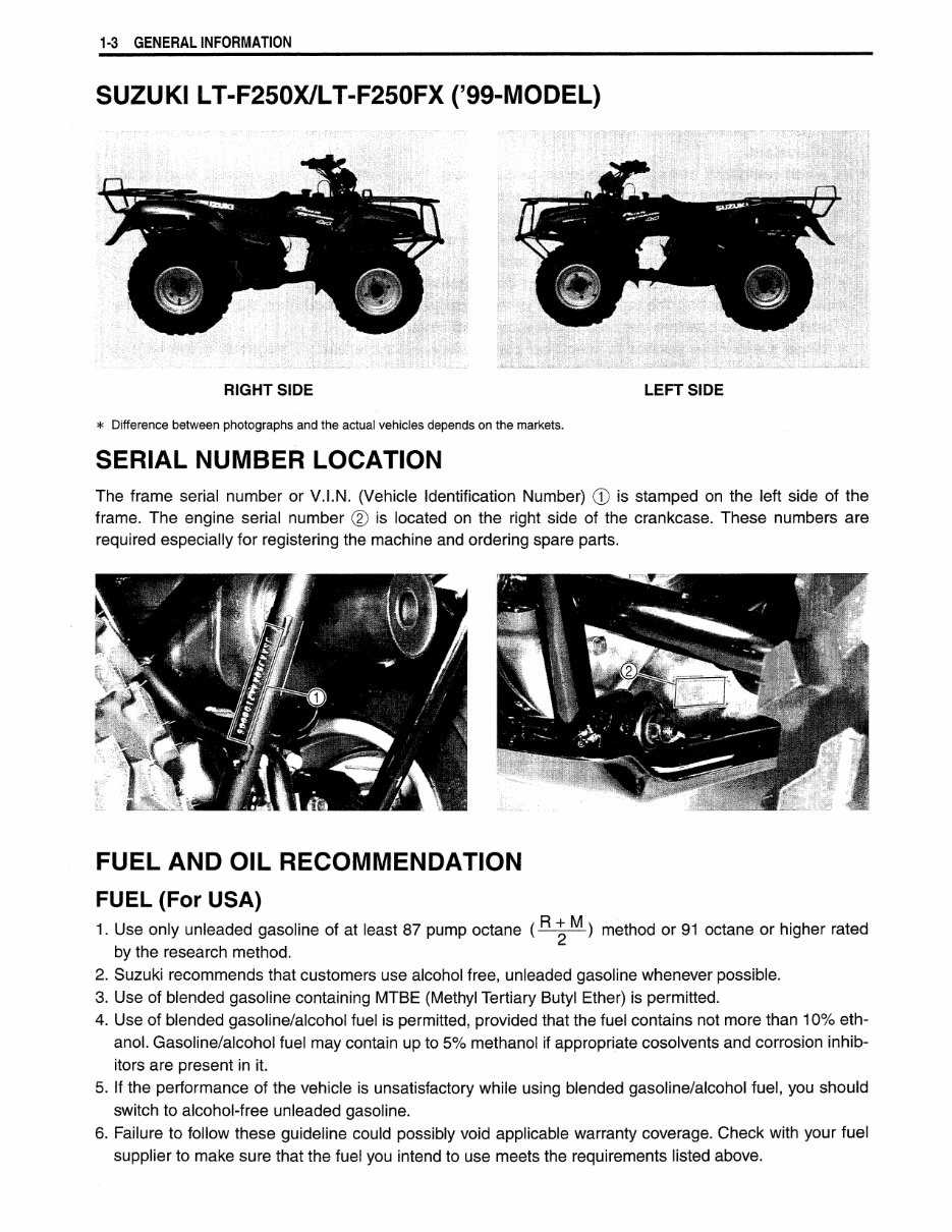 suzuki four wheeler repair manual