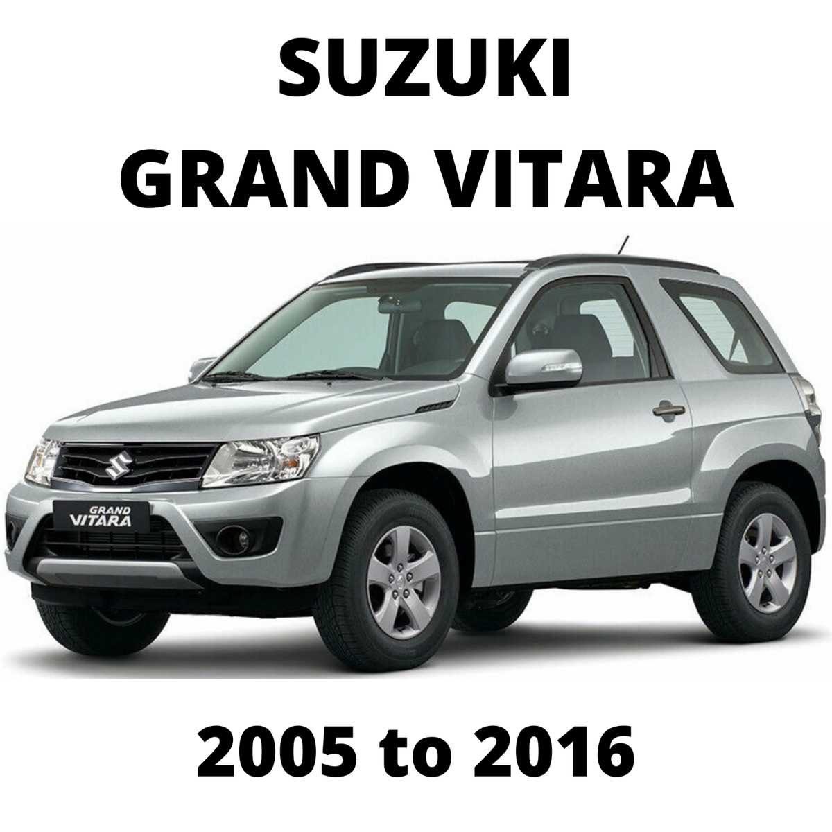 suzuki grand vitara 2006 to 2008 service workshop repair manual