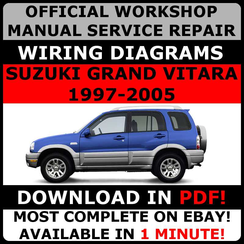 suzuki grand vitara 2006 to 2008 service workshop repair manual