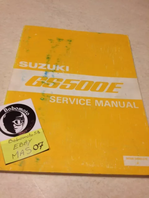 suzuki gs500e repair manual