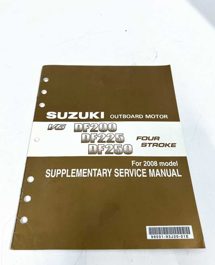 suzuki marine repair manual