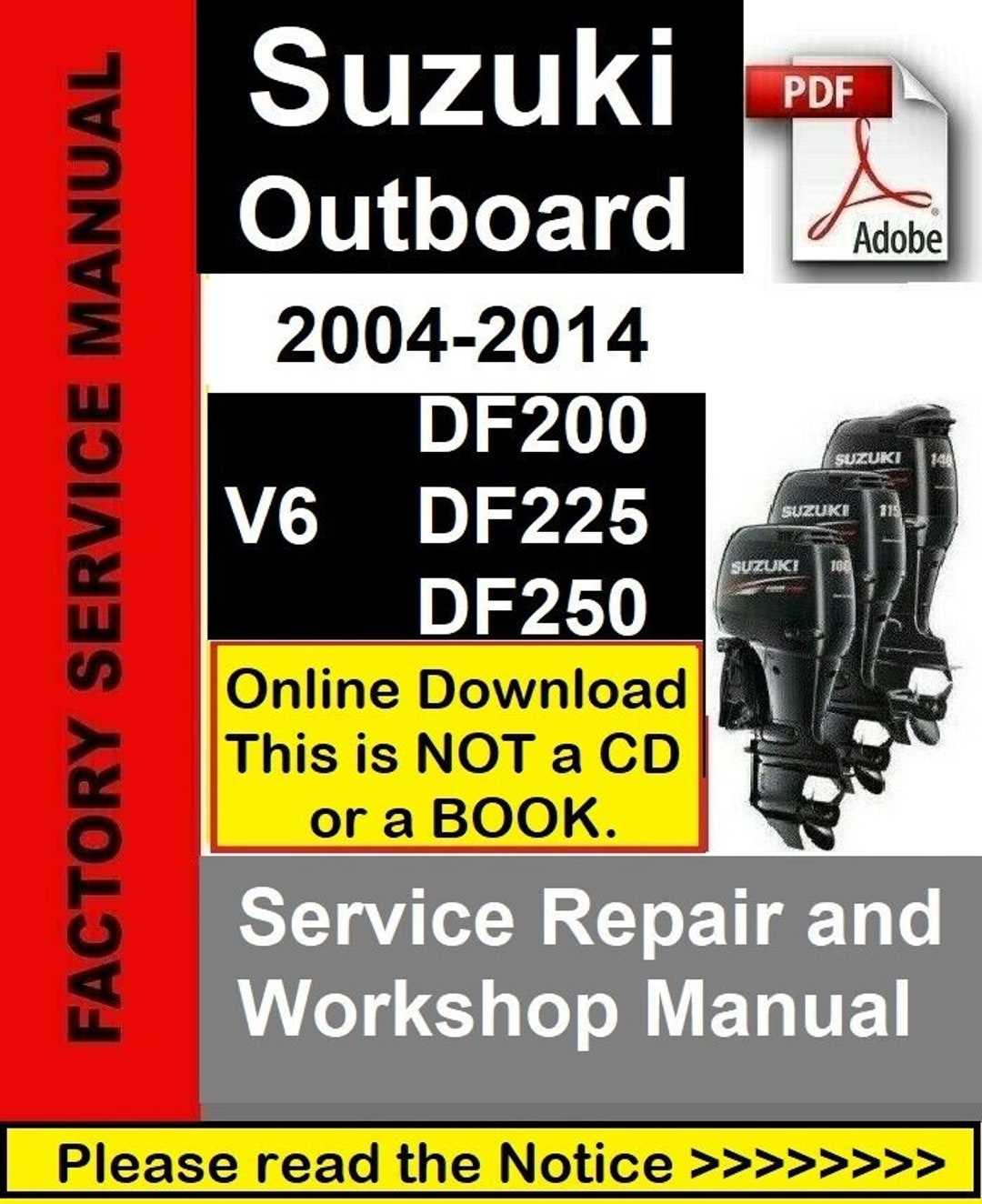 suzuki outboard motor repair manual