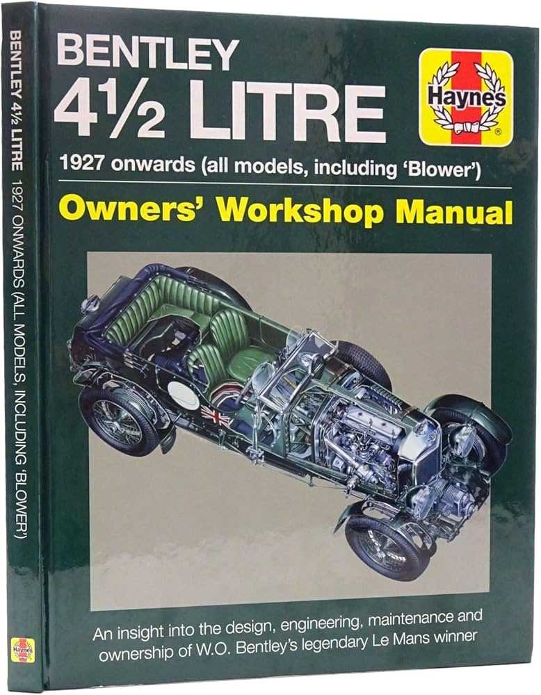 bentley auto repair manuals