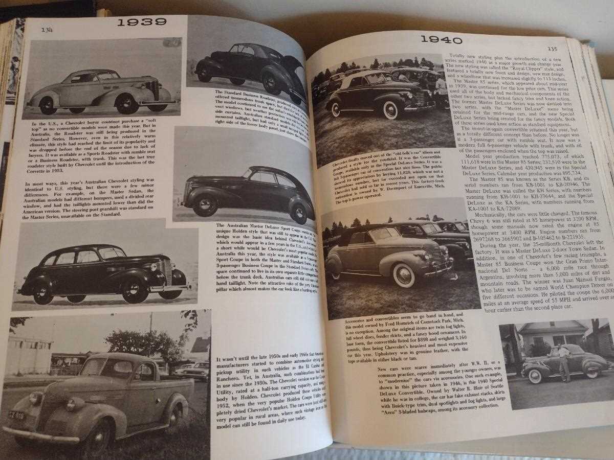 vintage car repair manuals