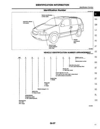 1999 nissan quest repair manual