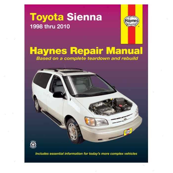 2009 toyota sienna repair manual