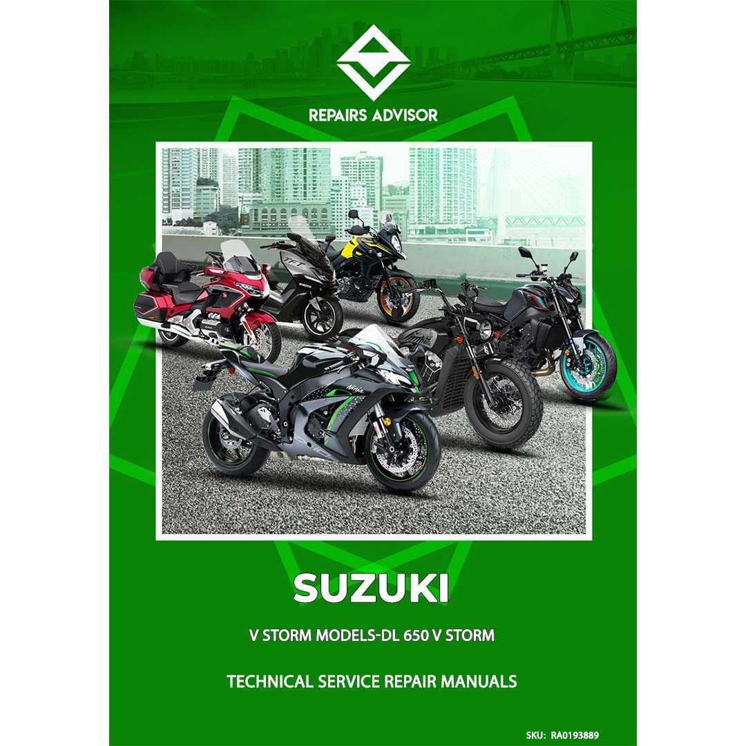 suzuki v strom 650 repair manual