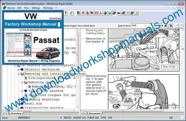 2003 volkswagen passat repair manual