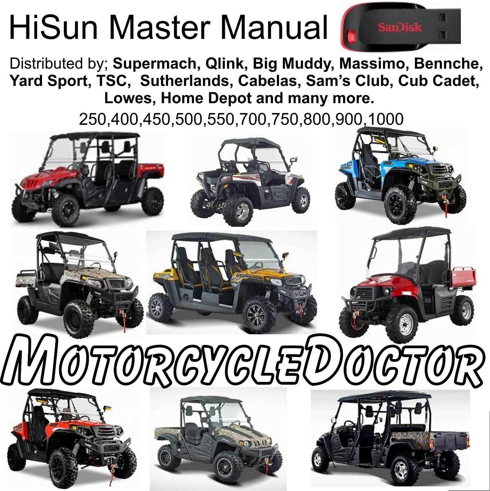 hisun 700 utv repair manual