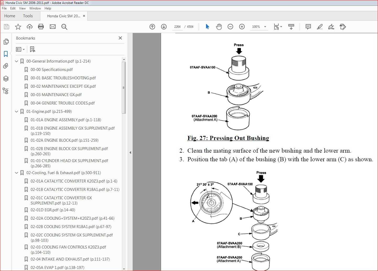 2013 honda civic repair manual