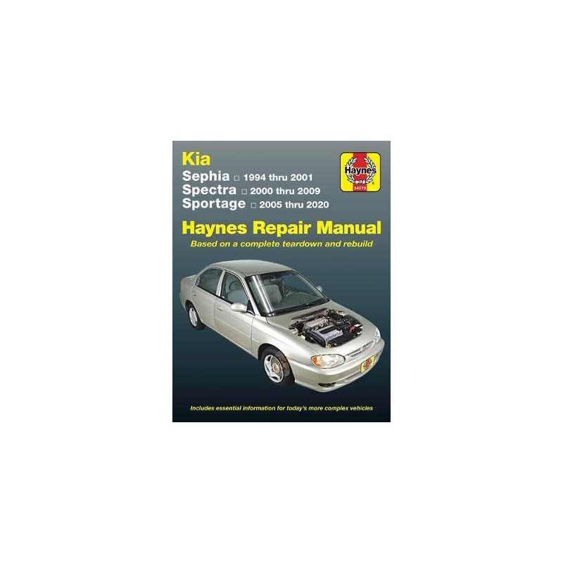 kia sportage 2001 repair manual