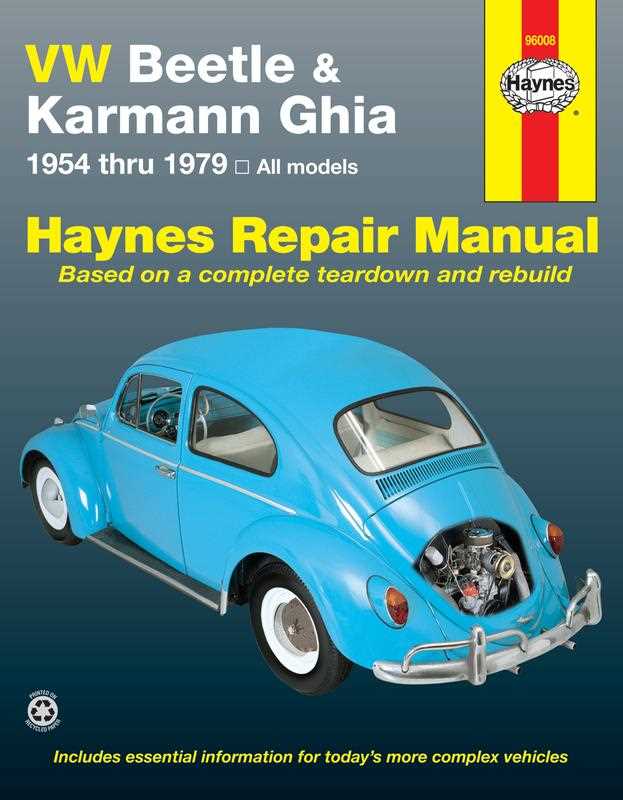 new beetle repair manual