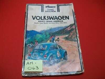 1974 vw beetle repair manual